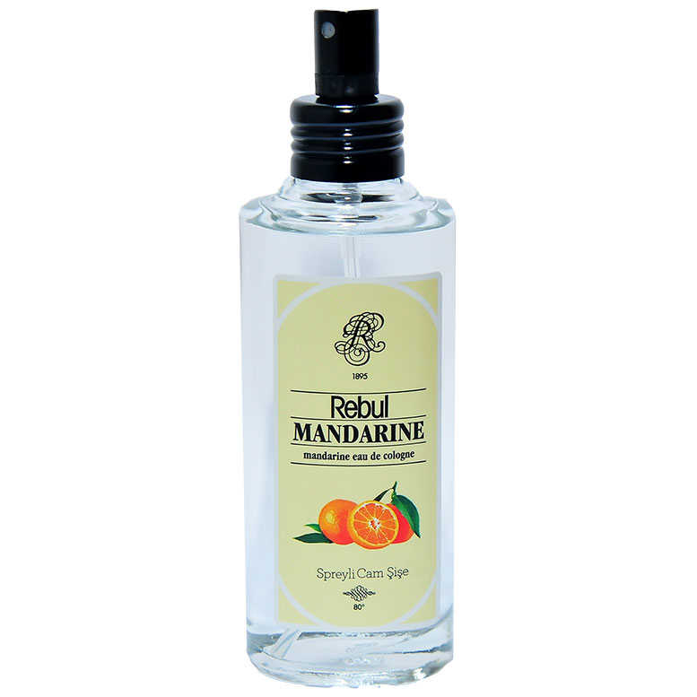 CLZ214 Mandalina Kolonyası 80 Derece Cam Şişe Sprey 100 ML