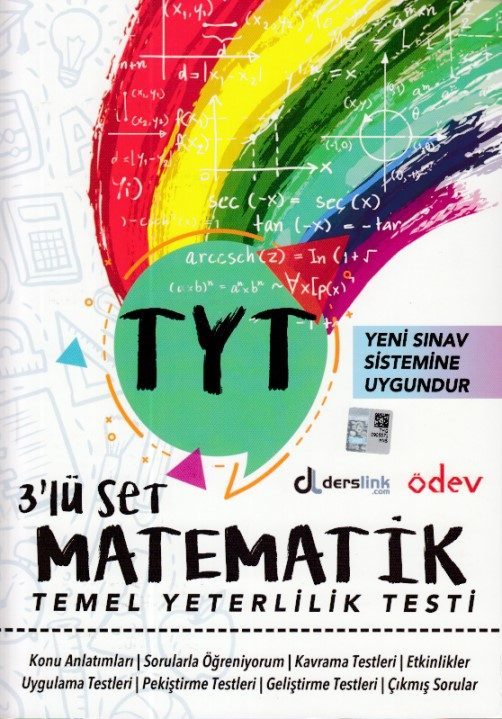 Ödev TYT Matematik 3'lü Set  (4022)