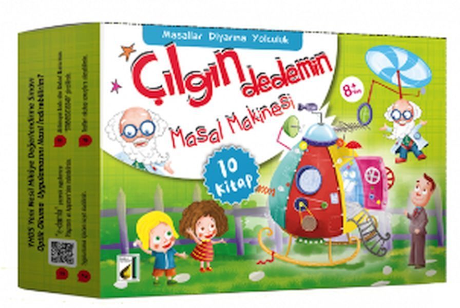 Çılgın Dedemin Masal Makinesi (10 Kitap)  (4022)