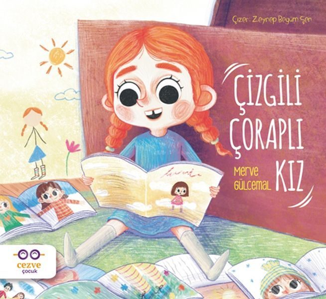 Çizgili Çoraplı Kız  (4022)