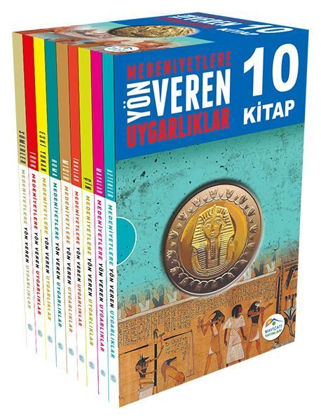 Medeniyete Yön Veren Uygarlıklar - 10 Kitap Seti 1  (4022)