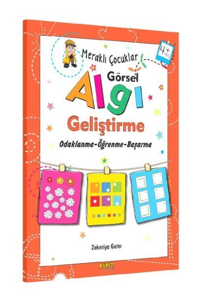 Meraklı Çocuklar - Görsel Algı Geliştirme 4+Yaş  (4022)