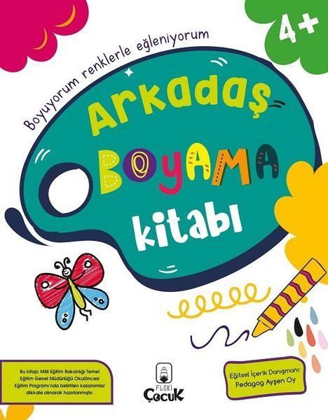 Arkadaş Boyama Kitabı - 4+ Yaş  (4022)