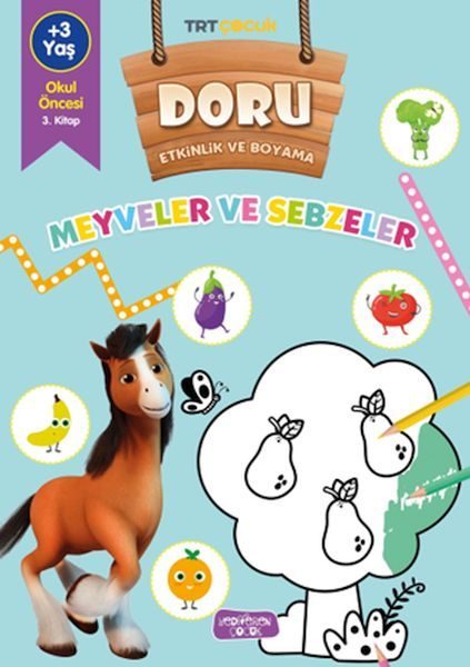 Doru Etkinlik ve Boyama  Meyveler ve Sebzeler  (4022)