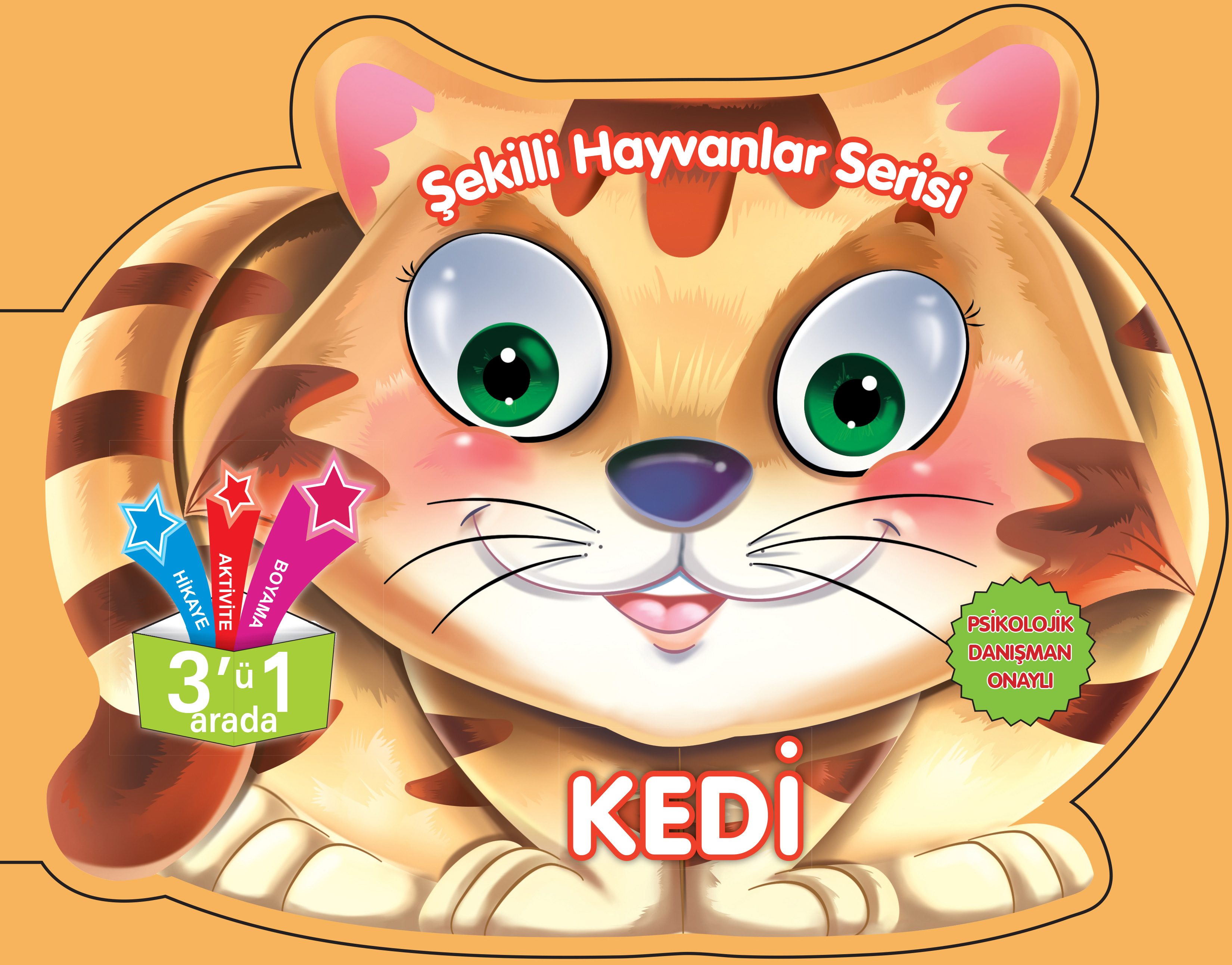 Şekilli Hayvanlar Serisi - Kedi  (4022)