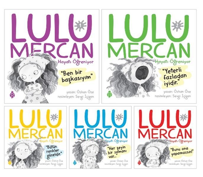 Lulu Mercan Hayatı Öğreniyor Seti (5 Kitap)  (4022)