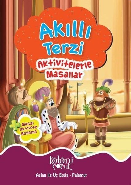 Akıllı Terzi - Aktivitelerle Masallar - Aslan ile Üç Boğa-Palamur  (4022)