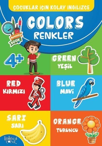 Çocuklar İçin Kolay İngilizce - Colors Renkler  (4022)