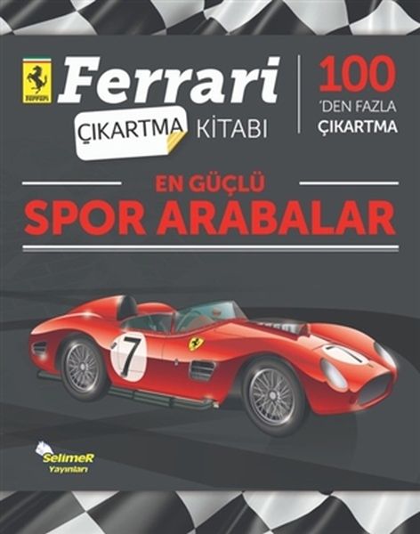 En Güçlü Spor Arabalar - Ferrari Çıkartma Kitabı  (4022)