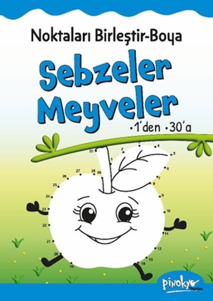 Noktaları Birleştir-Boya Sebzeler-Meyveler-1’den 30’a  (4022)