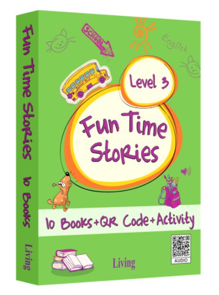 Living Level 3 Fun Times Stories 10'lu Hikaye Seti  (4022)