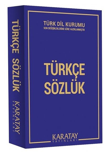 Ortaokul Türkçe Sözlük Mavi - 512  (4022)