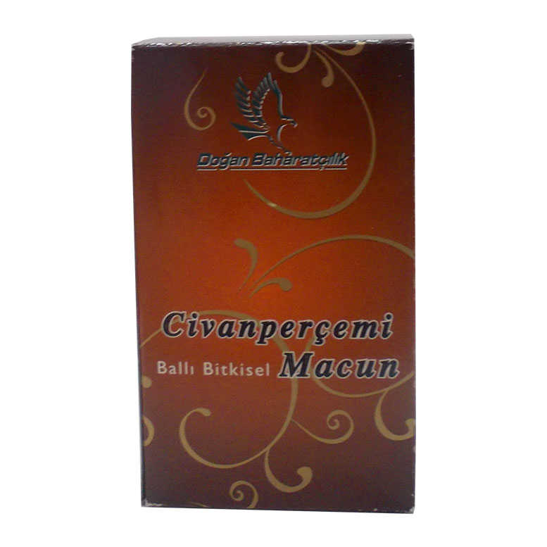 CLZ214 Civanperçemli Ballı Bitkisel Karışım Cam Kavanoz 450 Gr