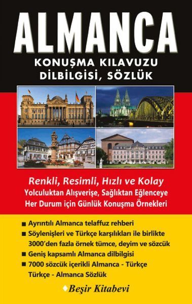 Almanca Konuşma Kılavuzu Dilbilgisi Sözlük  (4022)