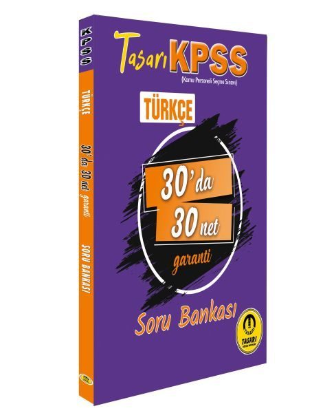 Tasarı KPSS Türkçe 30'da 30'Net  (4022)