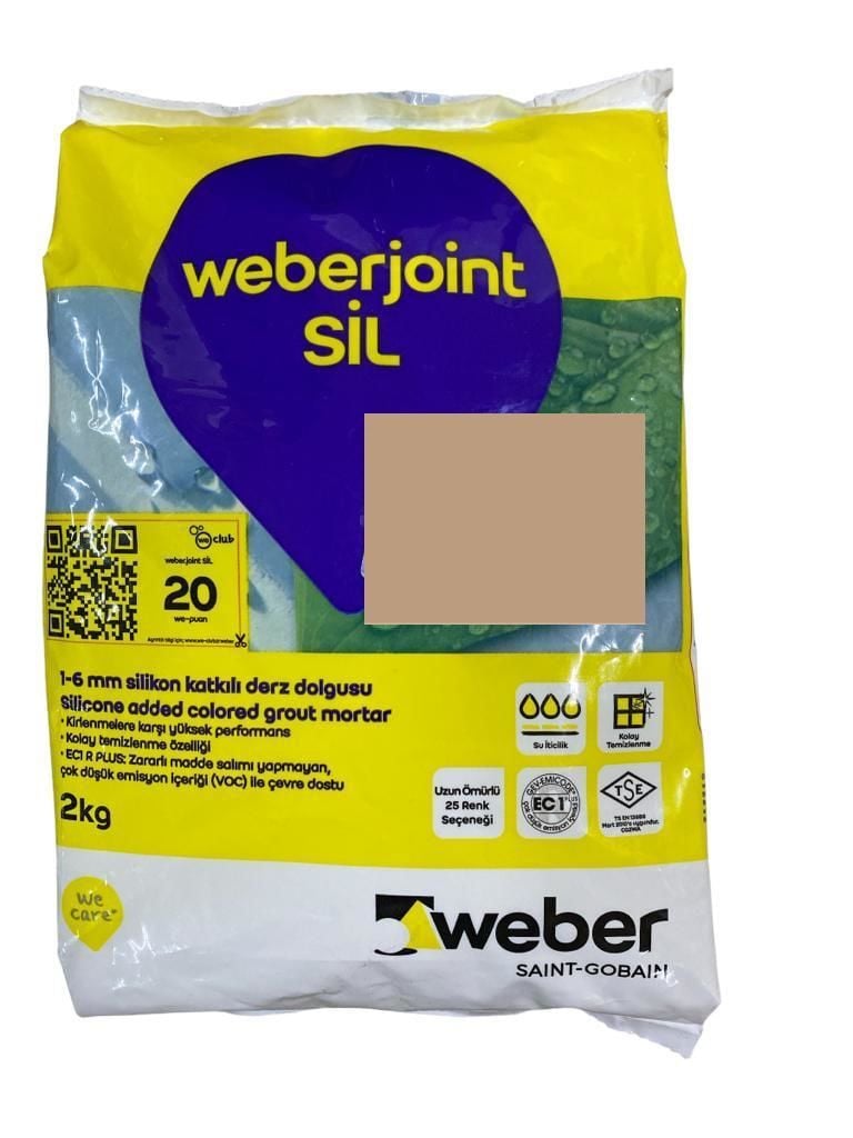 CLZ202 Weber Joint Sil 411 Göreme Bej Derz Dolgu 2 Kg