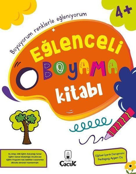 Eğlenceli Boyama Kitabı +4 Yaş  (4022)