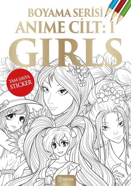 Anime Boyama Cilt I: Girls  (4022)