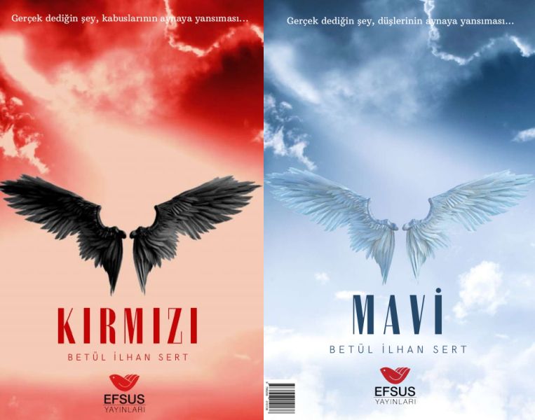 Mavi Kırmızı (Çift Taraflı Kitap)  (4022)