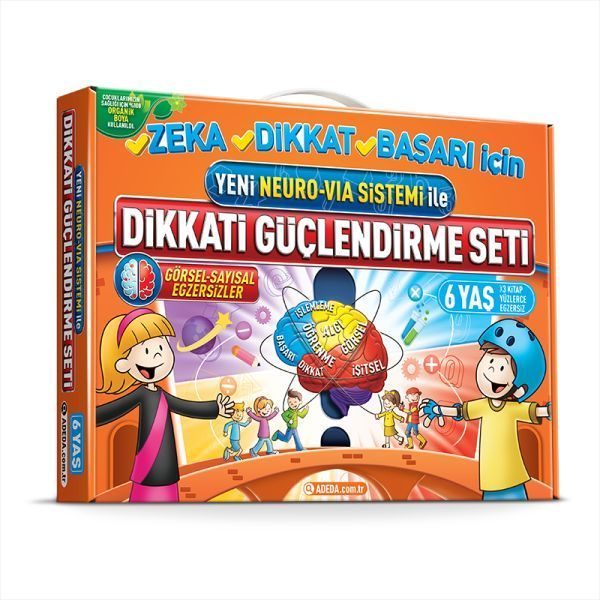 Dikkati Güçlendirme Seti  Anasınıfı – 6 Yaş- Neuro-Via  (4022)