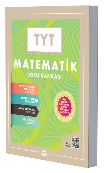 Marsis Yayınları TYT Matematik Soru Bankası Video Çözümlü  (4022)