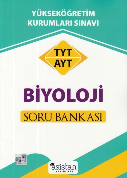 Asitan TYT AYT Biyoloji Soru Bankası (Yeni)  (4022)