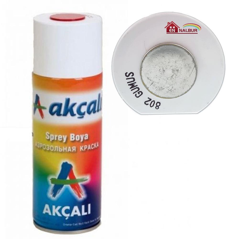 CLZ202 Akçalı Sprey Boya 400 ml 802 Gümüş