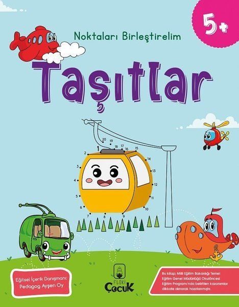 Noktaları Birleştirelim - Taşıtlar +5 Yaş  (4022)