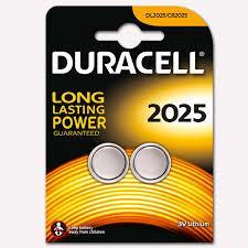 CLZ202 Duracell CR 2025 Lityım Pil 3 Volt 2 li