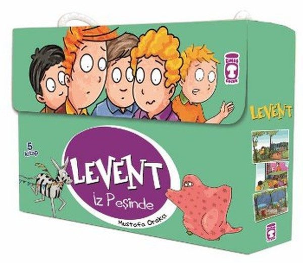 Levent İz Peşinde - 01 Set (5 Kitap Takım)  (4022)