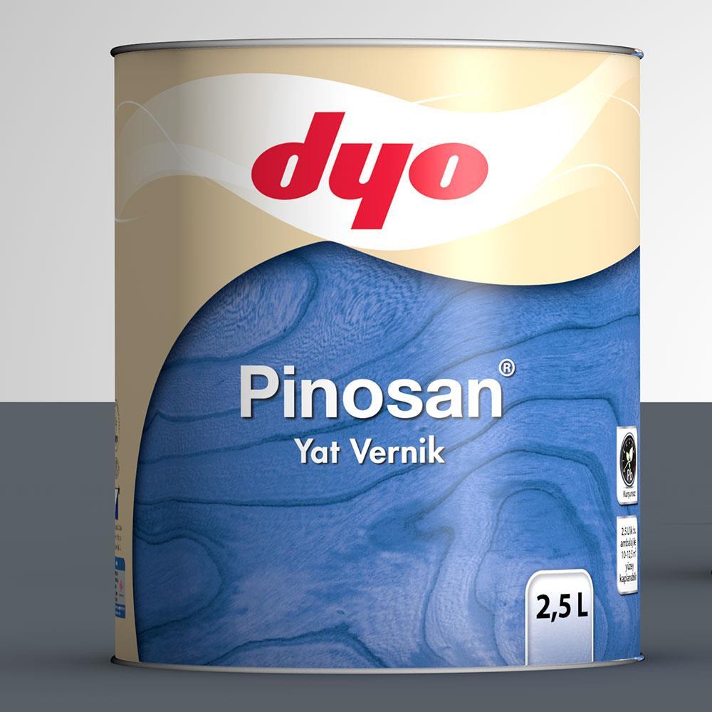 CLZ202 Dyo Pinosan Yat Verniği 2,5 Litre Şeffaf