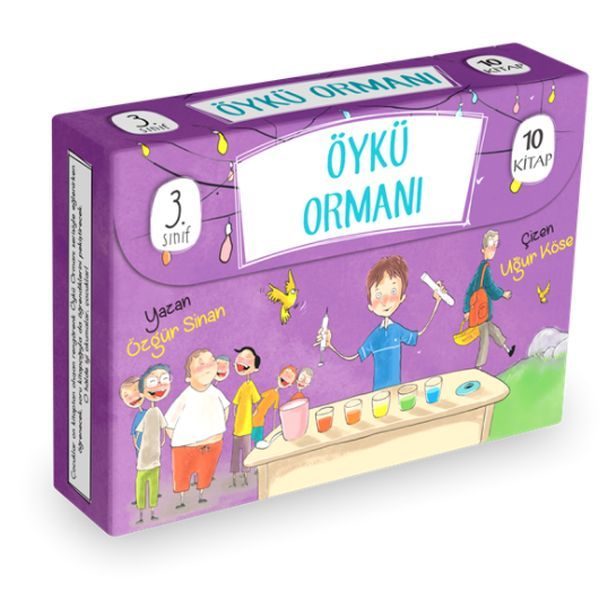 3. Sınıf Öykü Ormanı 10 Kitap Etkinlik  (4022)