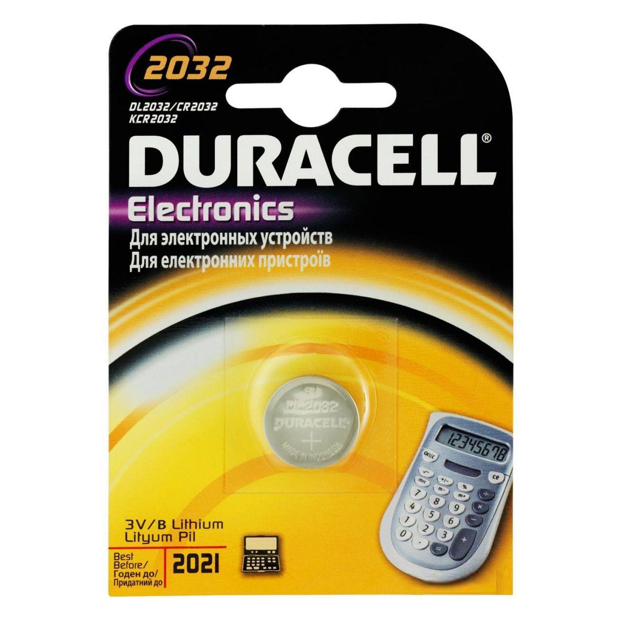 CLZ202 Duracell CR 2032 Lityım Pil 3 Volt