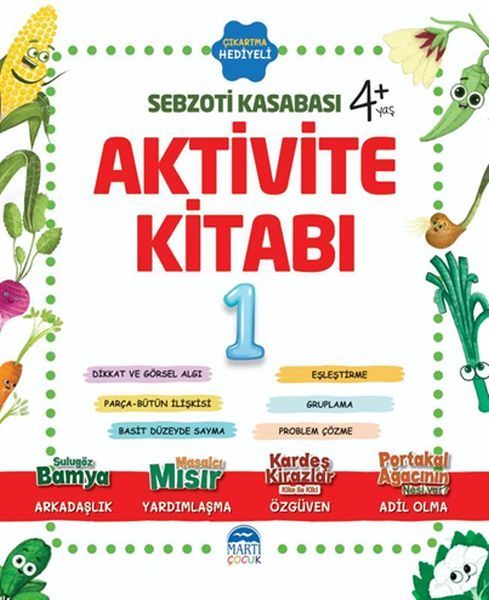 Aktivite Kitabı 1 - Sebzoti Kasabası  (4022)