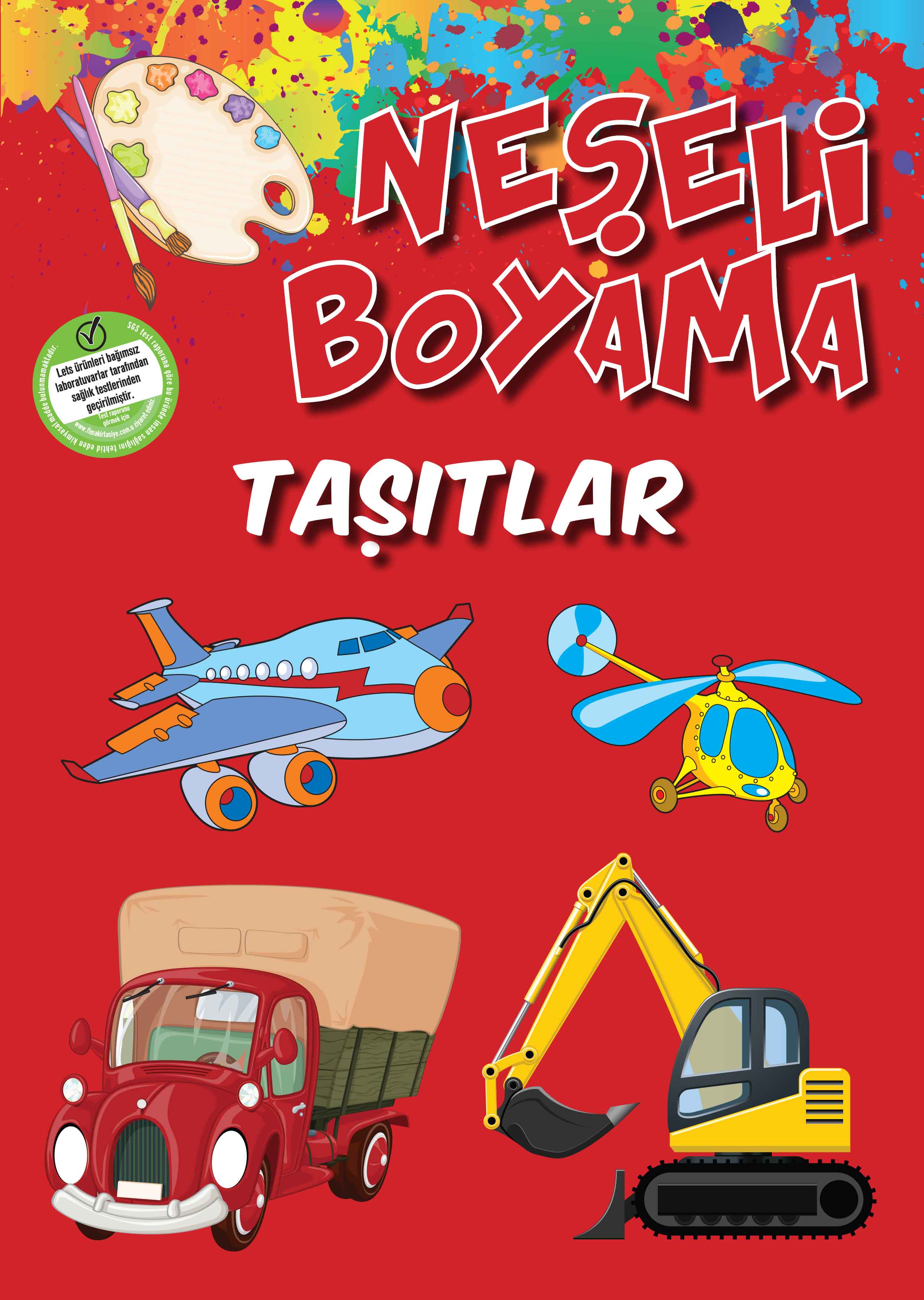 Neşeli Boyama - Taşıtlar  (4022)