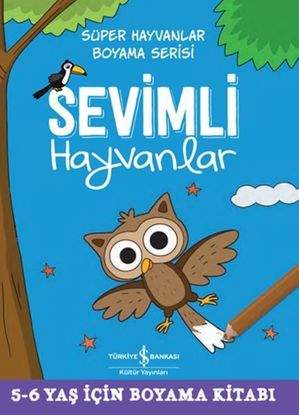 Sevimli Hayvanlar - Süper Hayvanlar Boyama Serisi  (4022)