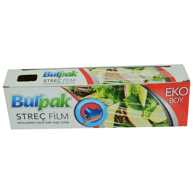 CLZ214 Streç Film 30 Cm Eko Boy Kayar Bıçak Hediyeli