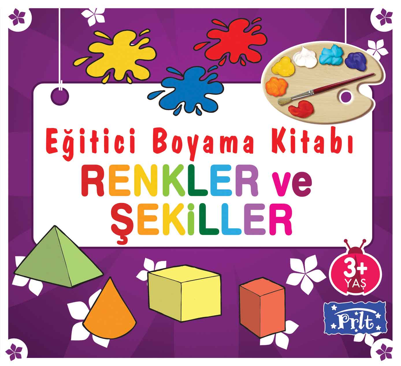 Eğitici Boyama Kitabı - Renkler ve Şekiller  (4022)