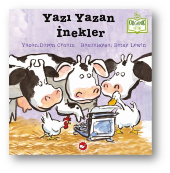 Yazı Yazan İnekler (Ciltli) - Organik Kitaplar  (4022)