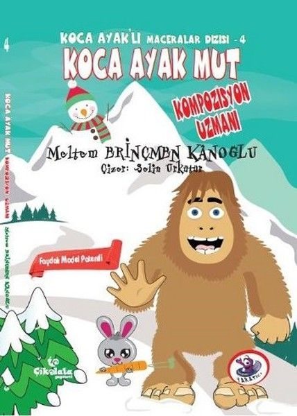 Koca Ayaklı Maceralar Dizisi 4 - Koca Ayak Mut: Kompozisyon Uzmanı  (4022)