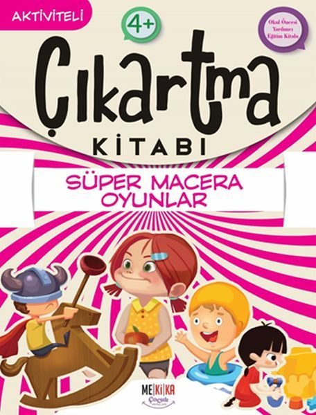 Süper Macera Oyunlar - Çıkartma Kitabı  (4022)