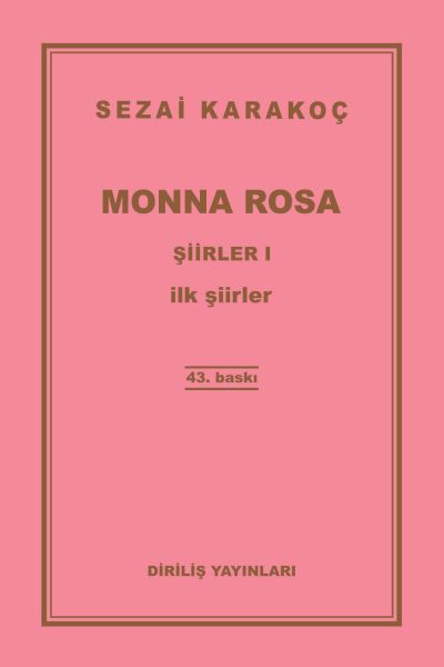 Şiirler 1 - Monna Rosa  (4022)