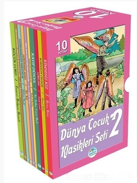 Dünya Çocuk Klasikleri Seti 2 (10 Kitap Kutulu)  (4022)