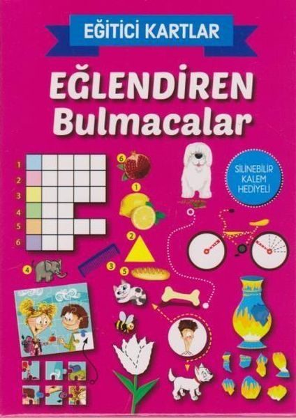 Eğitici Kartlar Eğlendiren Bulmacalar  (4022)