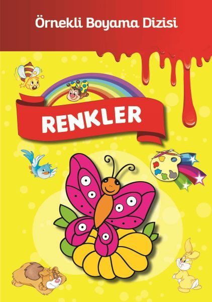 Örnekli Boyama - Renkler  (4022)