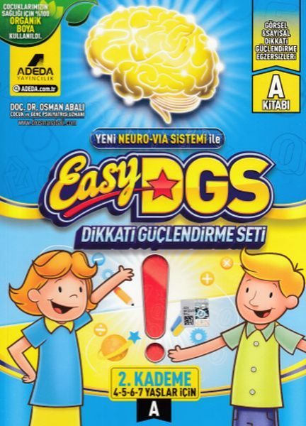 EASY Dikkati Güçlendirme Seti 4-7 yaş A Kitapçığı  (4022)