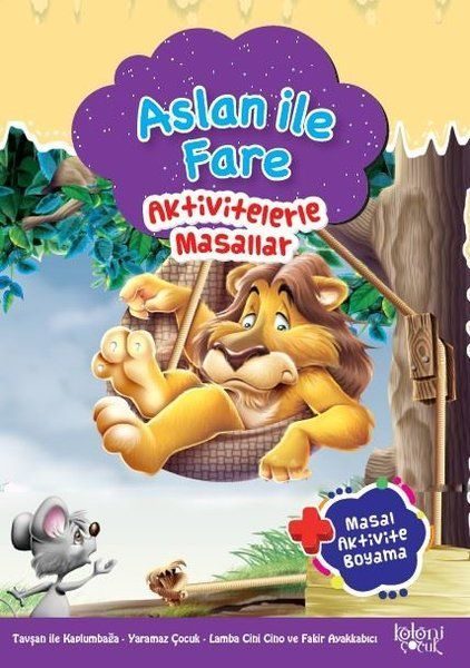 Aslan ile Fare - Aktivitelerle Masallar  (4022)