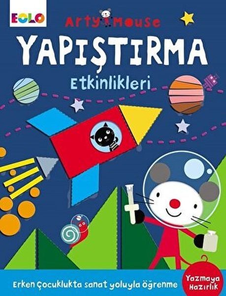 Arty Mouse - Yapıştırma Etkinlikleri  (4022)