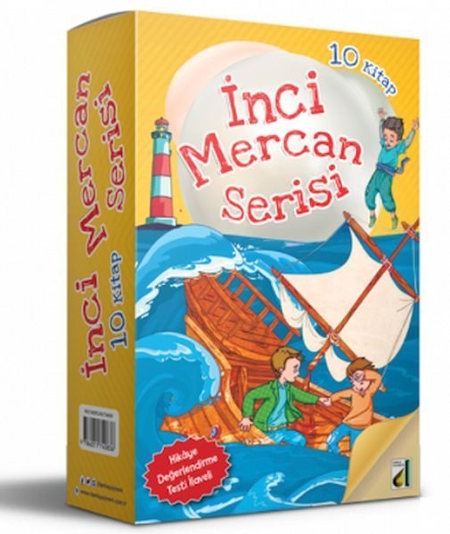 İnci Mercan Serisi (10 Kitap Takım)  (4022)