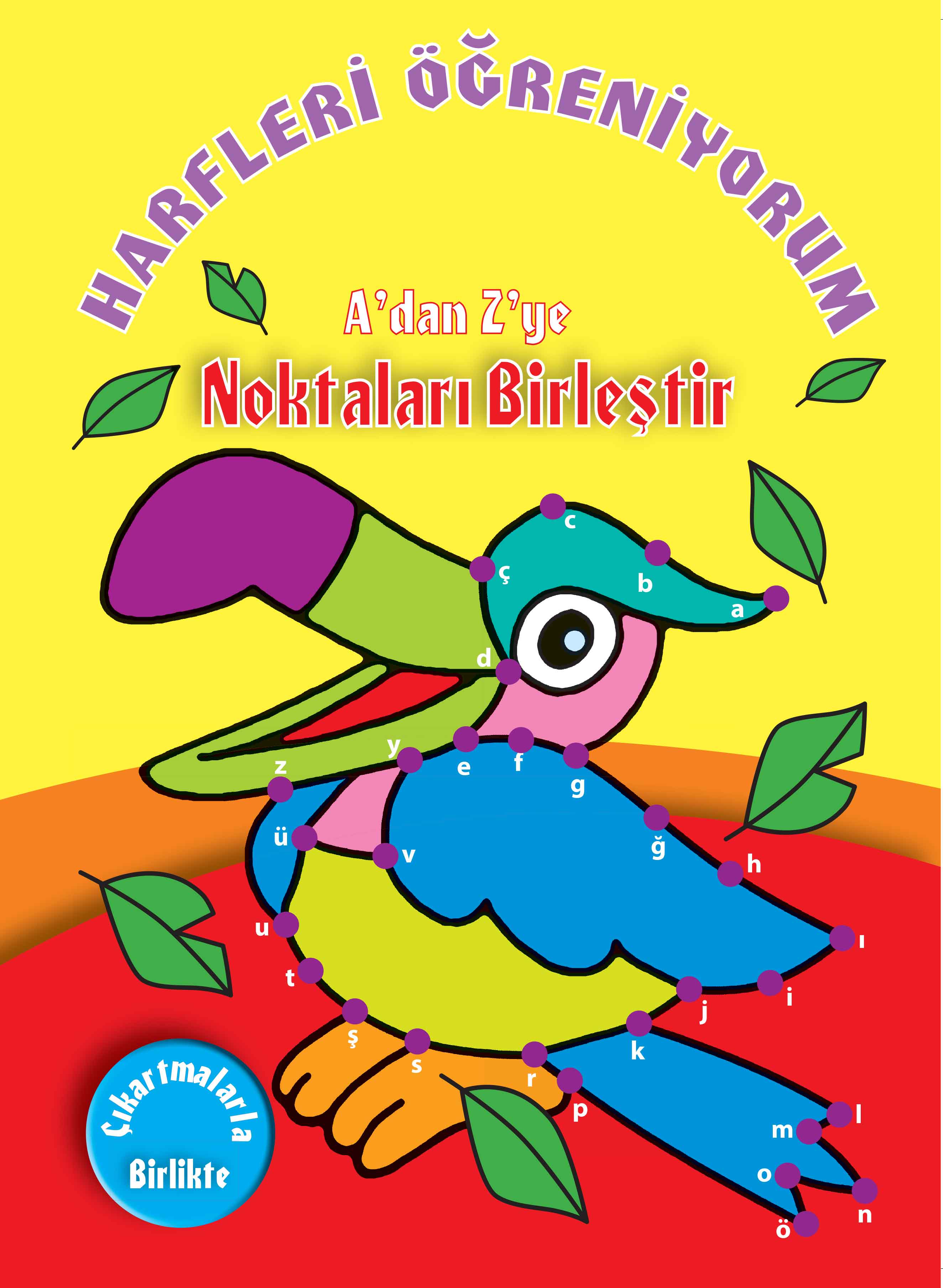 Harfleri Öğreniyorum A'dan Z'ye Noktaları Birleştir  (4022)